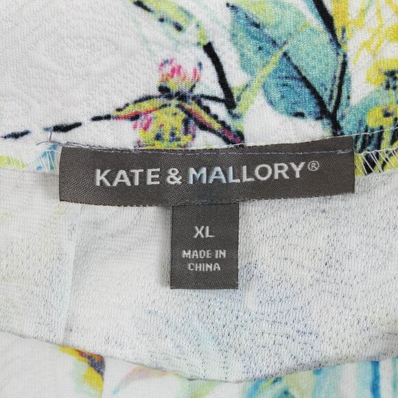 Kate & Mallory Colorful Tropical Skirt - XL - Picture 4 of 7